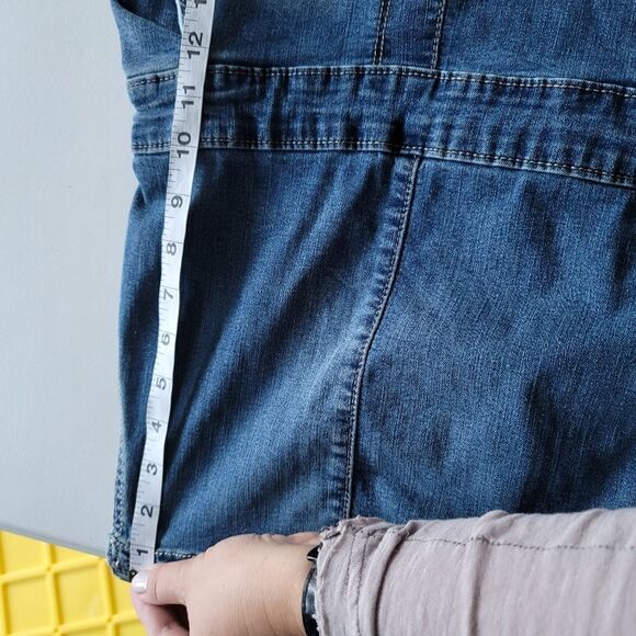 Denizen levi stretchy bib overalls skinny - Picture 9 of 16